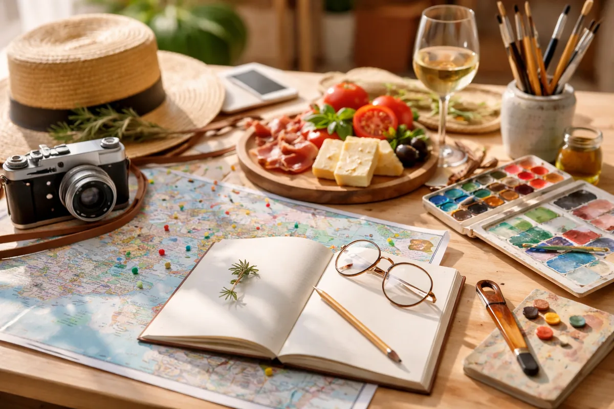 Comment préparer un voyage expérientiel autour de la gastronomie et des loisirs créatifs