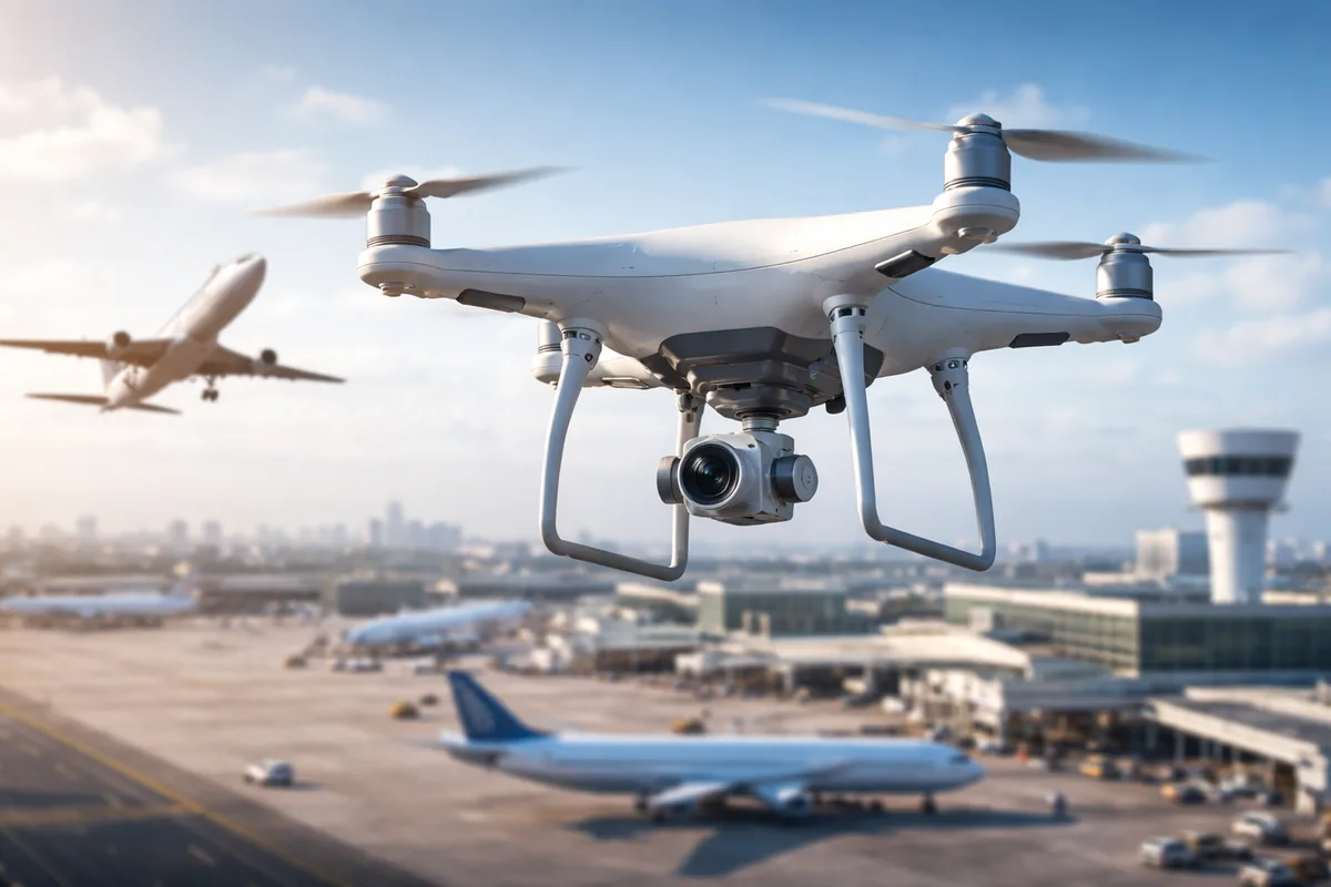 Comment les drones influencent-ils le transport aérien et l'aviation civile ?