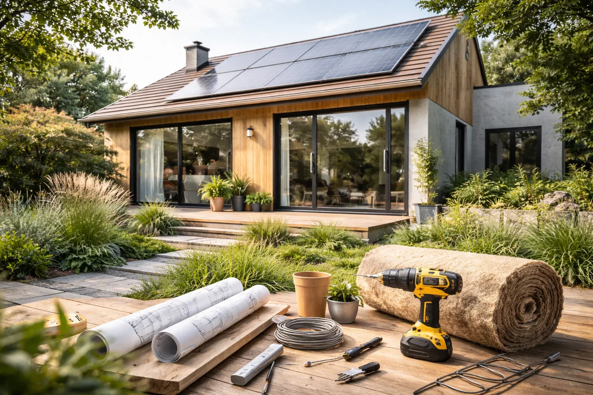 Les tendances actuelles en rénovation durable de la maison