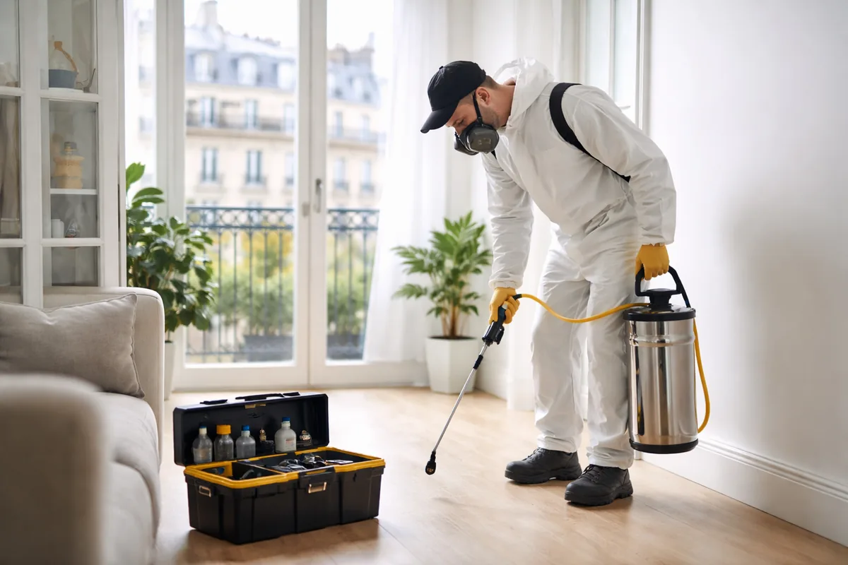 Comment choisir un bon service de désinsectisation à Paris