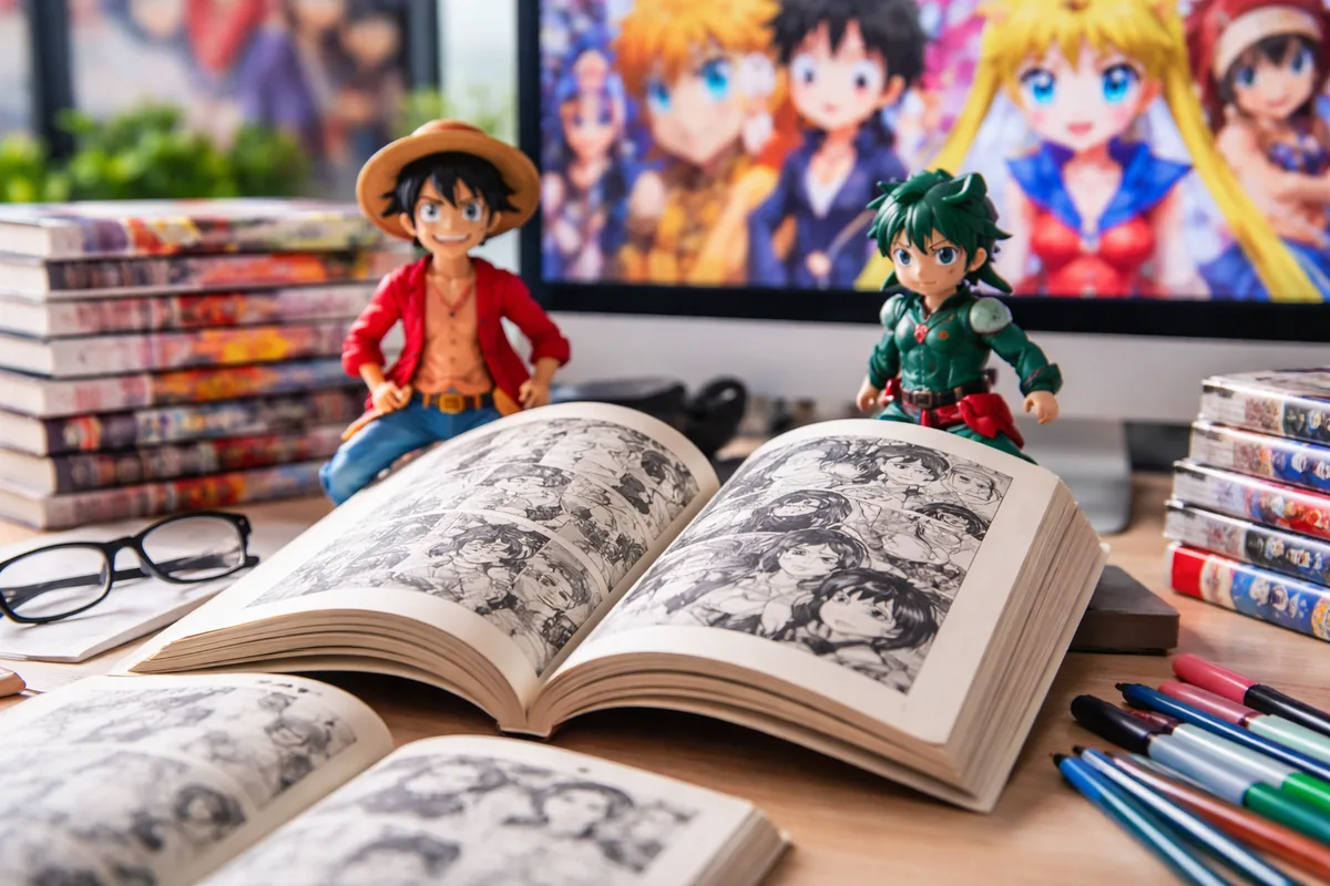 Comment les séries manga influencent-elles les personnages d'anime ?